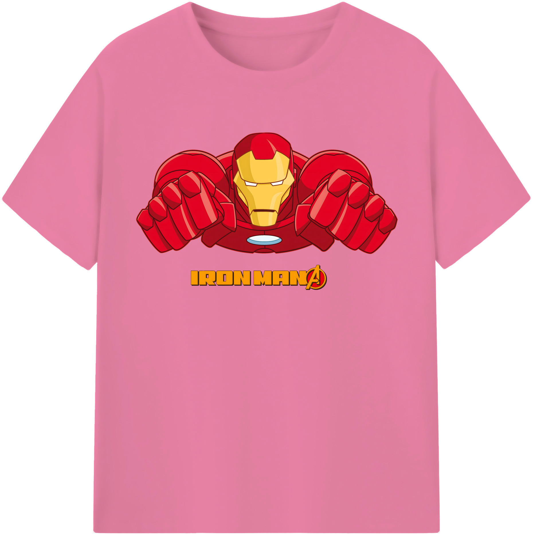 （画像用） アベンジャーズ The Avengers 綿100％半袖Tシャツ（フロントプリント）